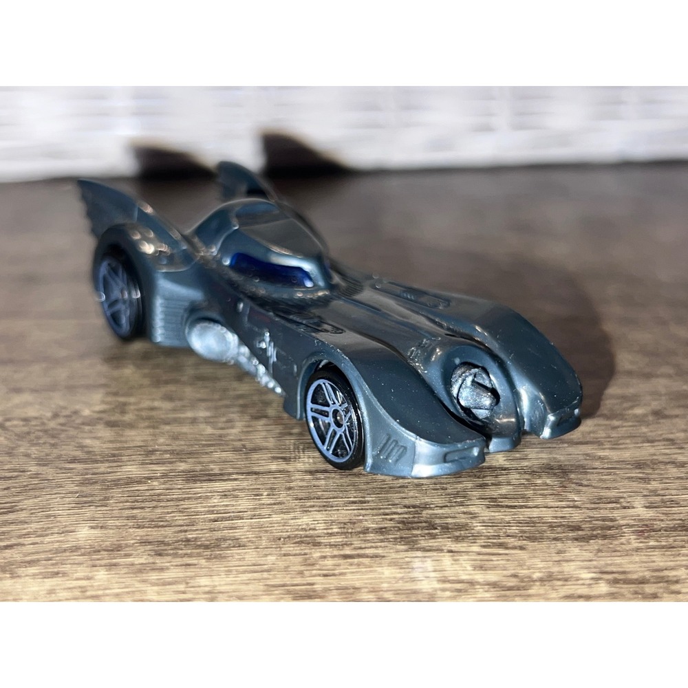 Hot Wheels Batman Batmobile Michael Keaton (1989) Gray Loose Diecast 2015
